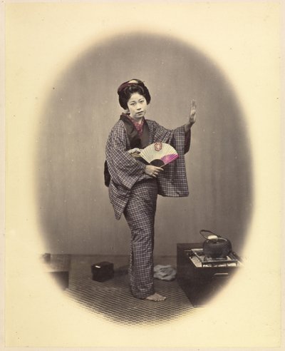 ダンシング・ガール 1868 フェリーチェ・ベアト 作： Felice Beato