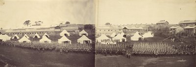 王立海軍大隊のグループの肖像画 作： Felice Beato