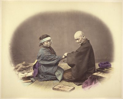 日本の医師と患者 作： Felice Beato