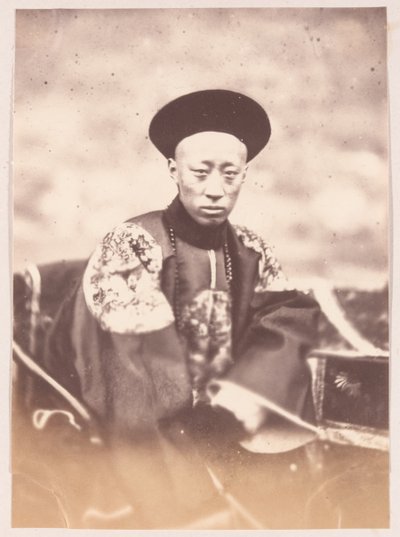 中国のコン・チンワン王子、1860 作： Felice Beato