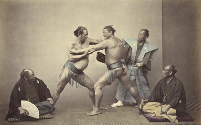 日本のヘラクレス、ニオ代表 作： Felice Beato