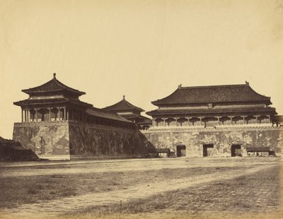 大寒宮（1860年10月29日、北京 作： Felice Beato