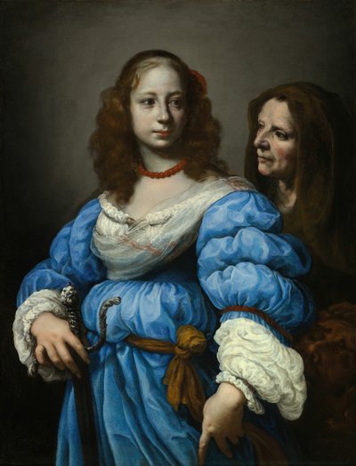 ホロフェルネスの首を持つジュディス、c。 1665年。 作： Felice Ficherelli