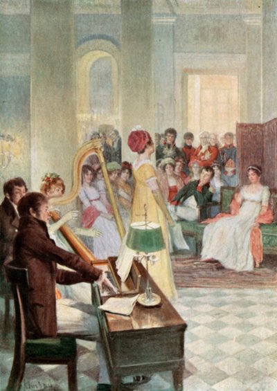 マルメゾンのソワレ 作： Felicien baron de Myrbach Rheinfeld
