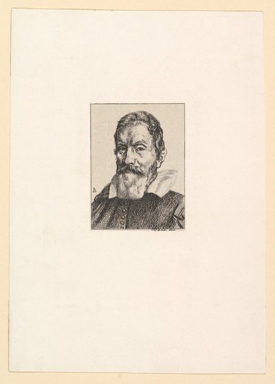 ガリレオ、1862年。 作： Felix Bracquemond