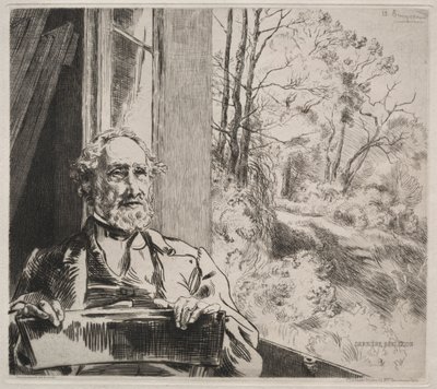 マイヤーハイネc。 1872年。 作： Felix Bracquemond
