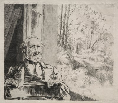 マイヤーハイネc。 1872年。 作： Felix Bracquemond