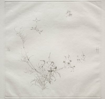 Parisian Service (ハビランド サービス): The Moon (no. 5) 作： Felix Bracquemond