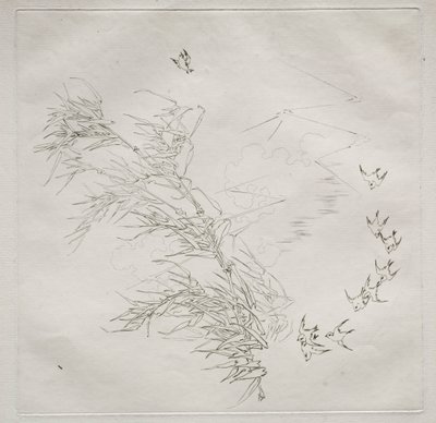 Parisian Service (ハビランド サービス): The Storm (no. 8) 作： Felix Bracquemond
