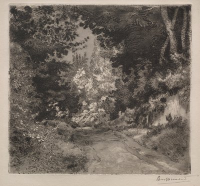 セーブルへの道 作： Felix Bracquemond