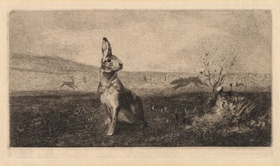 ヘアルリエーブル、1865年。 作： Felix Bracquemond
