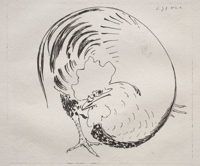高火力のサービス: おんどり (カウンタープルーフ) 作： Felix Bracquemond