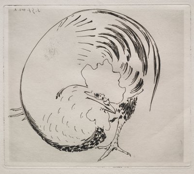 高火力のサービス: おんどり 作： Felix Bracquemond