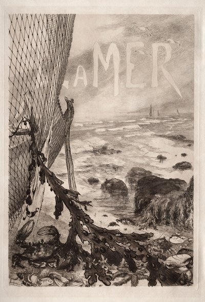 海、1905。 作： Felix Bracquemond