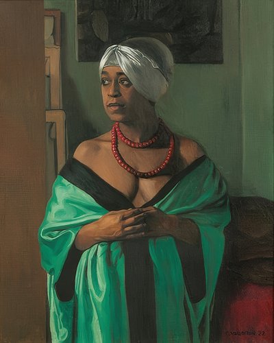 アイシャ。 1922 作： Felix Edouard Vallotton