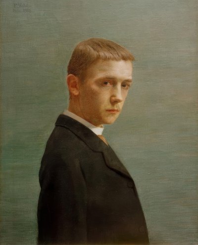 20歳の自画像 作： Felix Edouard Vallotton