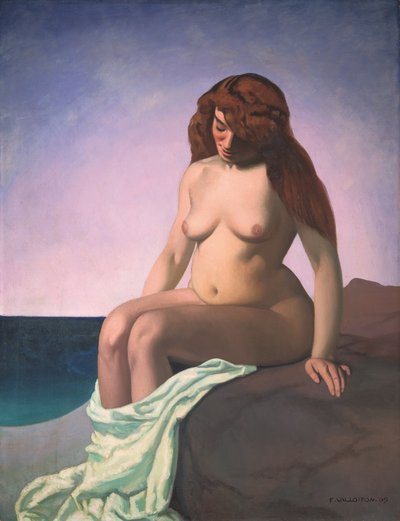 ロックの水浴び、1909 作： Felix Edouard Vallotton