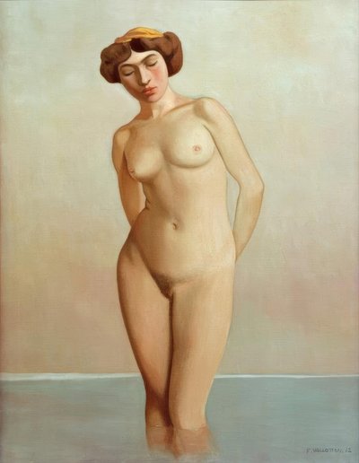 水に浸かる 作： Felix Edouard Vallotton