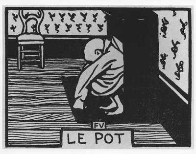 Carrot Poil:「ジュール・ルナール、フェリックス・ヴァロットンのイラスト。フラマリオン 作： Felix Edouard Vallotton