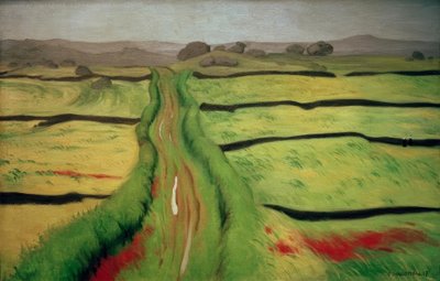 湿原の小道 作： Felix Edouard Vallotton