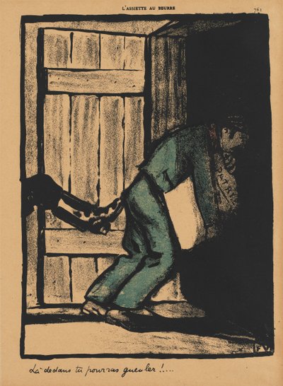 犯罪と罰IV、761：1872年、あなたは大騒ぎすることができます。 作： Felix Edouard Vallotton