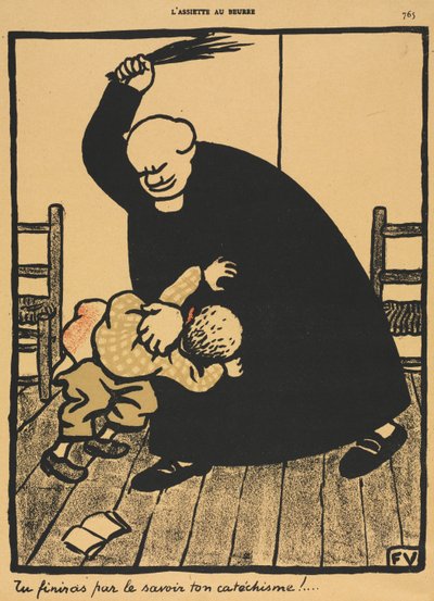 犯罪と罰VIII、765：Youll learn ...、1869。 作： Felix Edouard Vallotton
