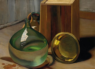 デミジョンとクレート、1925年 作： Felix Edouard Vallotton