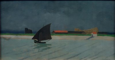 セーヌ河口（海景） 作： Felix Edouard Vallotton