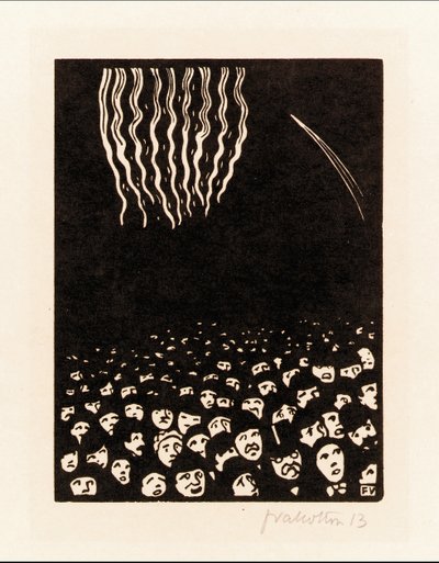 花火 作： Felix Edouard Vallotton