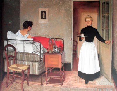 FélixEdouard Vallotton（1865 – 1925）スイスの画家、1892年患者 作： Felix Edouard Vallotton