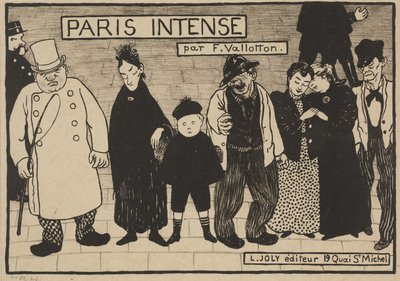 口絵 作： Felix Edouard Vallotton