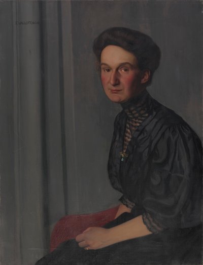 ヘディ・ハーンローザー、1908年。 作： Felix Edouard Vallotton