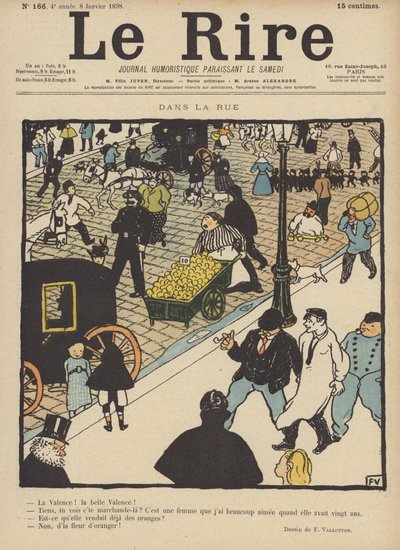 ル・リールのイラスト 作： Felix Edouard Vallotton