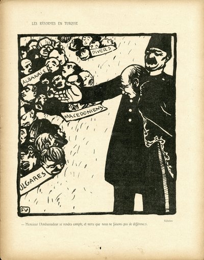 Felix dit Vallottonのイラスト 作： Felix Edouard Vallotton