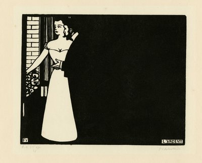 インティマシー V: マネー インティマシー V: マネー、1898 年。 作： Felix Edouard Vallotton