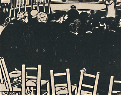 LAbsoute、1919 作： Felix Edouard Vallotton