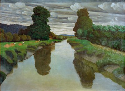 ベルヴィル近くのラリル 作： Felix Edouard Vallotton