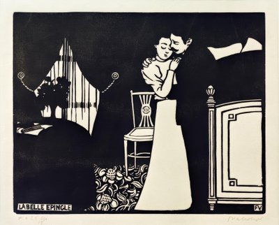 美しいピン 作： Felix Edouard Vallotton