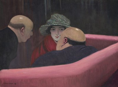 貞淑なスザンヌ、1922年。 作： Felix Edouard Vallotton