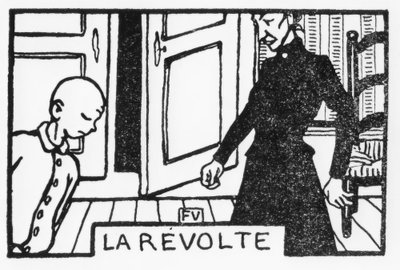 反乱 作： Felix Edouard Vallotton