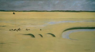 泥、荒れ模様の空 作： Felix Edouard Vallotton