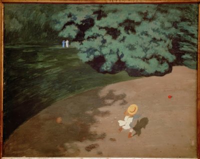 赤い風船 作： Felix Edouard Vallotton