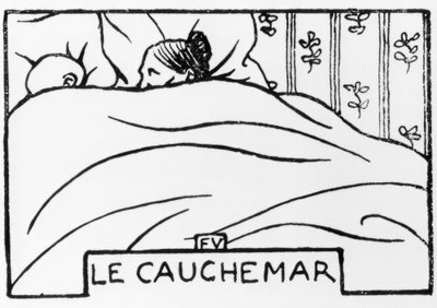 悪夢 作： Felix Edouard Vallotton