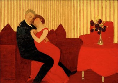 うそ 作： Felix Edouard Vallotton