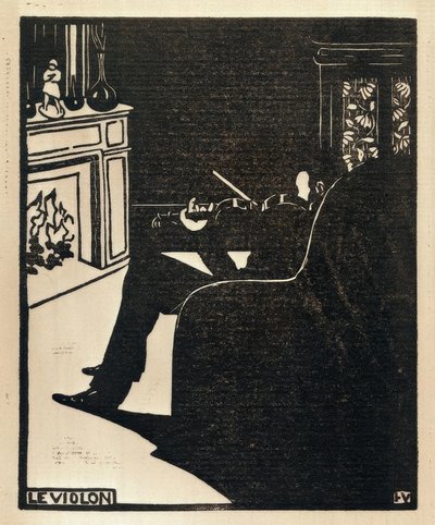 バイオリン 作： Felix Edouard Vallotton
