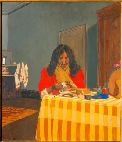 マダムフェリックスヴァロットン 作： Felix Edouard Vallotton
