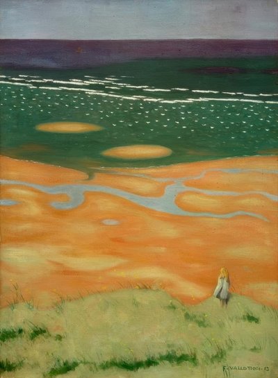 満ち潮、ウルガット 作： Felix Edouard Vallotton