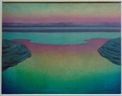 夕方の高潮 作： Felix Edouard Vallotton