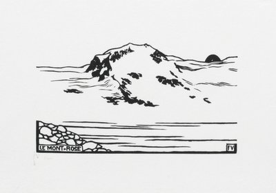 モンローズ（1892年） 作： Felix Edouard Vallotton