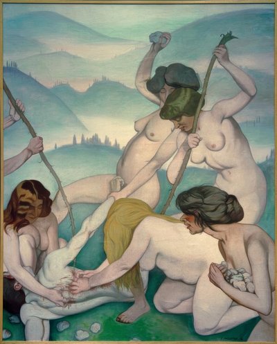 屠殺されたオルフェウス 作： Felix Edouard Vallotton